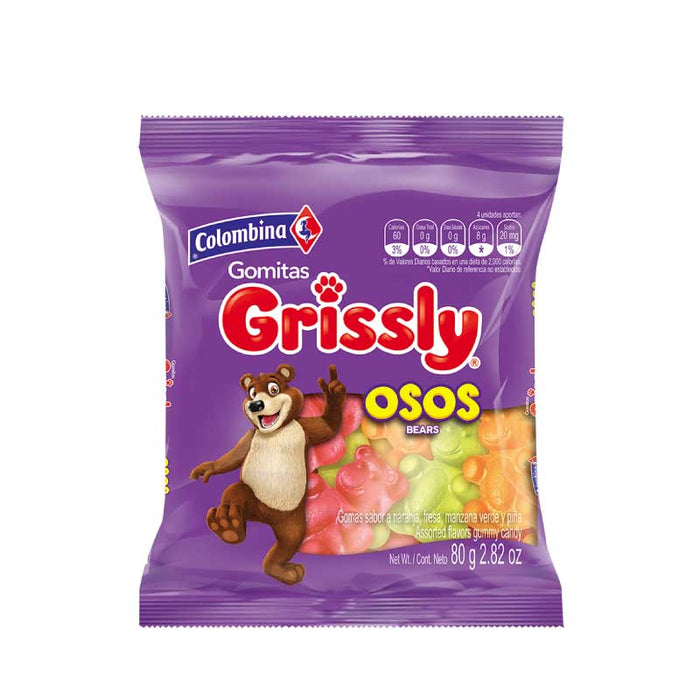 GOMA GRISSLY 80G OSOS