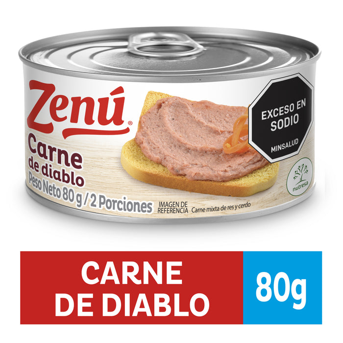 CARNE DIABLO ZENU 80G