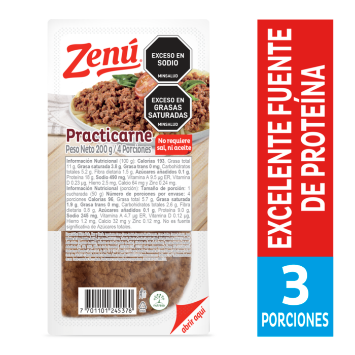 PRACTICARNE ZENU 200G