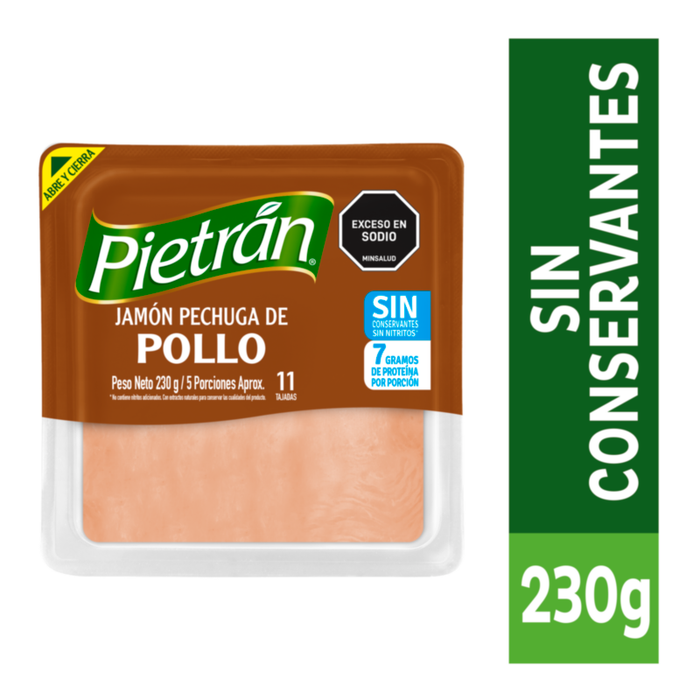 JAMON PIETRAN POLLO 230G 11U