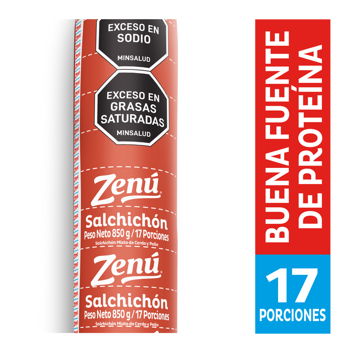 SALCHICHON ZENU 850G TRADICIONAL