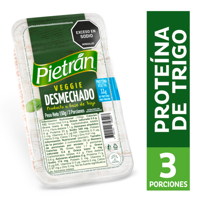 VEGGIE DESMECHADA PIETRAN 150G