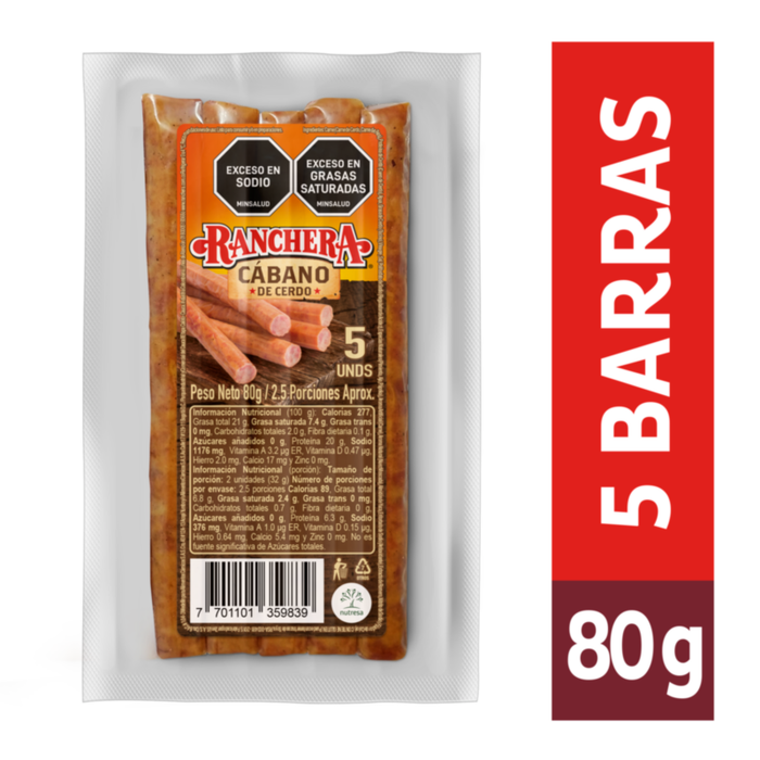 CABANO RANCHERA 80G