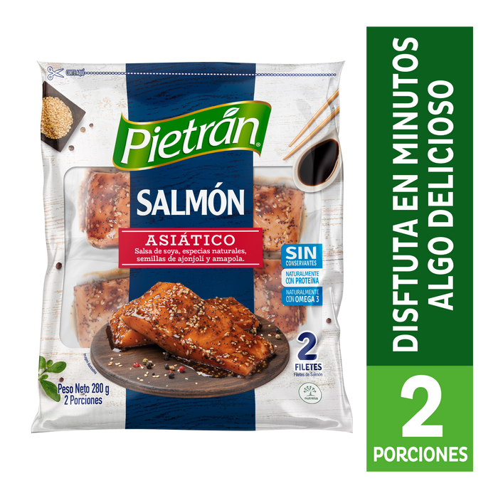 SALMON PIETRAN 2U 280G ASIATICO