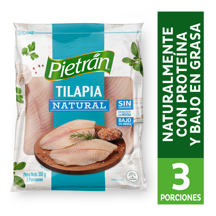 TILAPIA PIETRAN 300G NATURAL