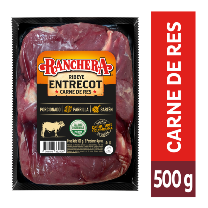 RIBEYE ENTRECOT RANCHERA 500G