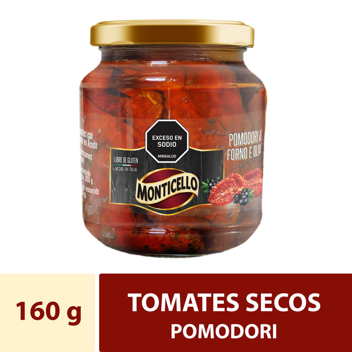 TOMATES CON OLIVAS MONTICELLO 285G