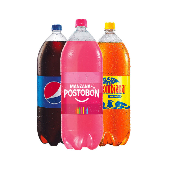 GASEOSA POSTOBON 3,125LT+PEPSI 1,5L