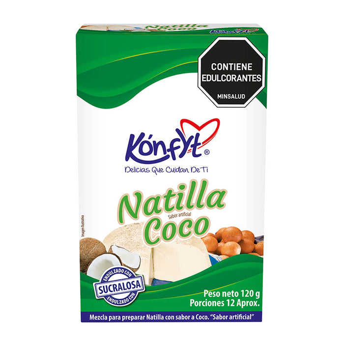 NATILLA DIETETICA KONFYT 120G COCO