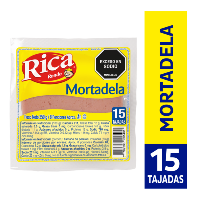 MORTADELA RICA 250G