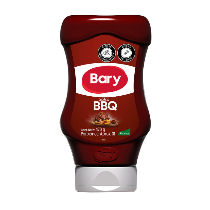 SALSA BBQ BARY 470G SQUEZEE PET