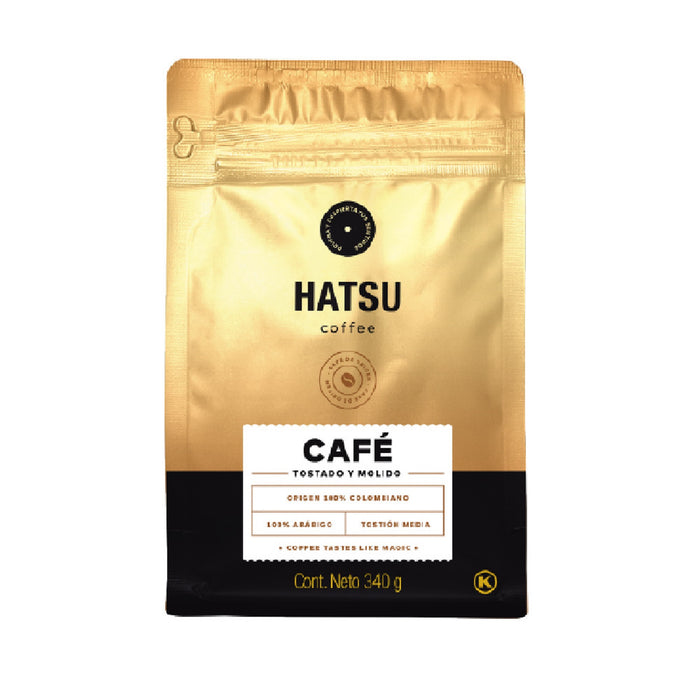 CAFE HATSU MOLIDO ORIGENES 340G