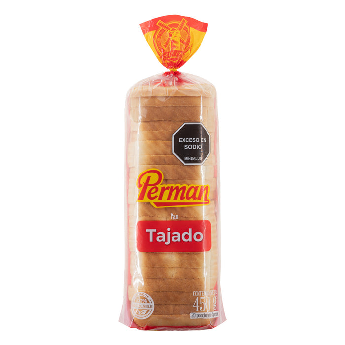 PAN TAJADO PERMAN 450G BLANCO