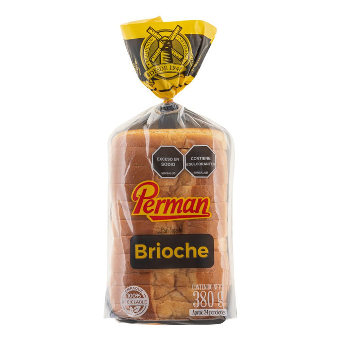 PAN TAJADO BRIOCHE PERMAN