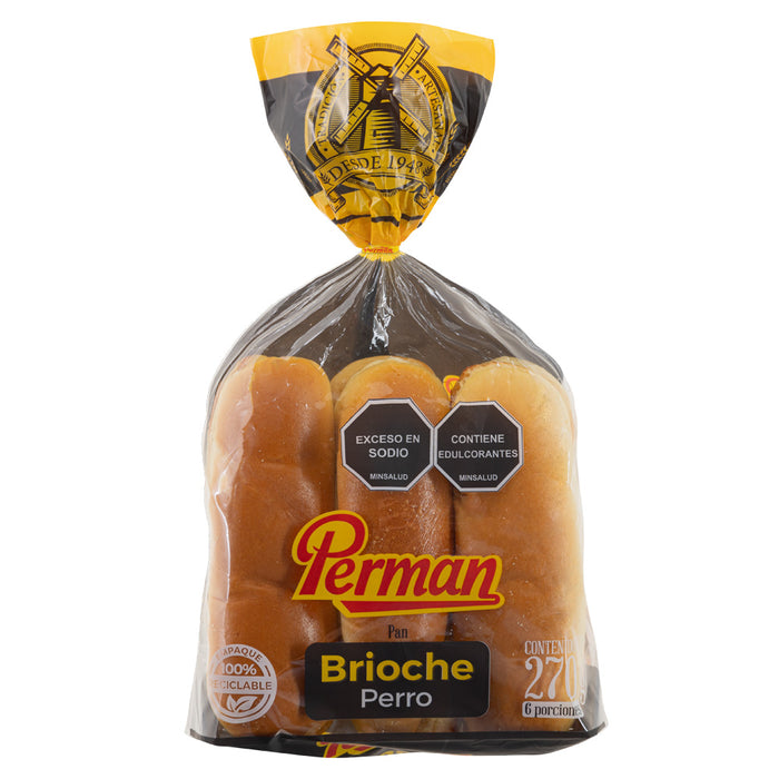 PAN PERRO BRIOCHE PERMAN