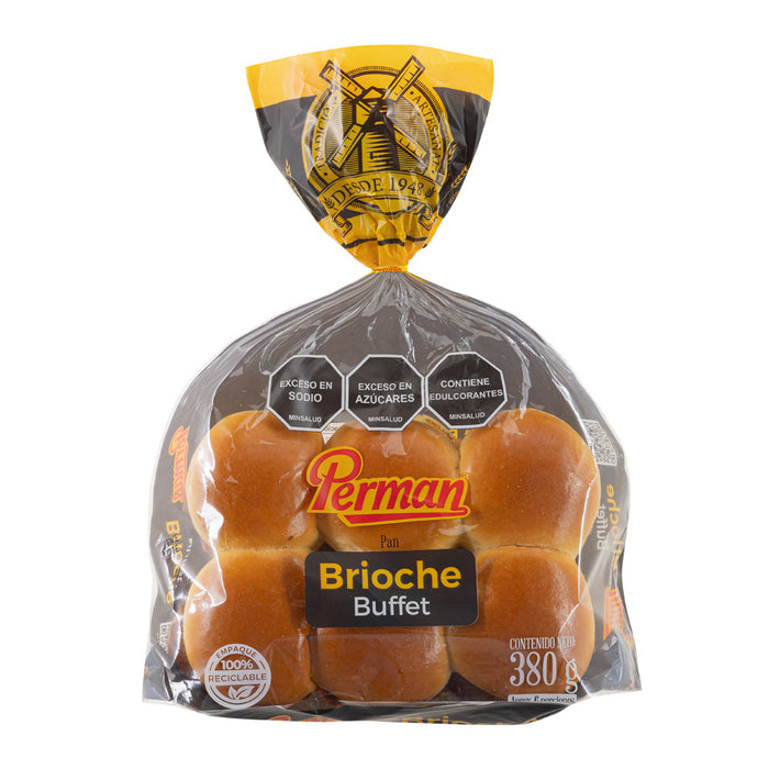 PAN BRIOCHE TIPO BUFFET  PERMAN