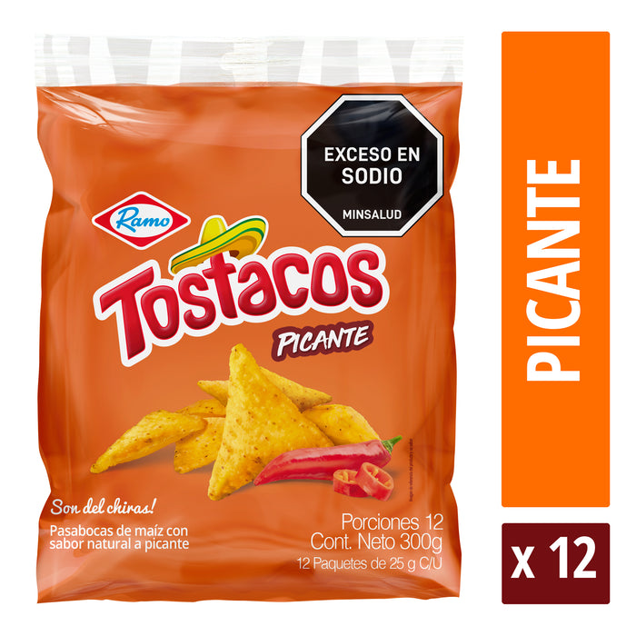 TOSTACOS RAMO 12U 300G PICANTE