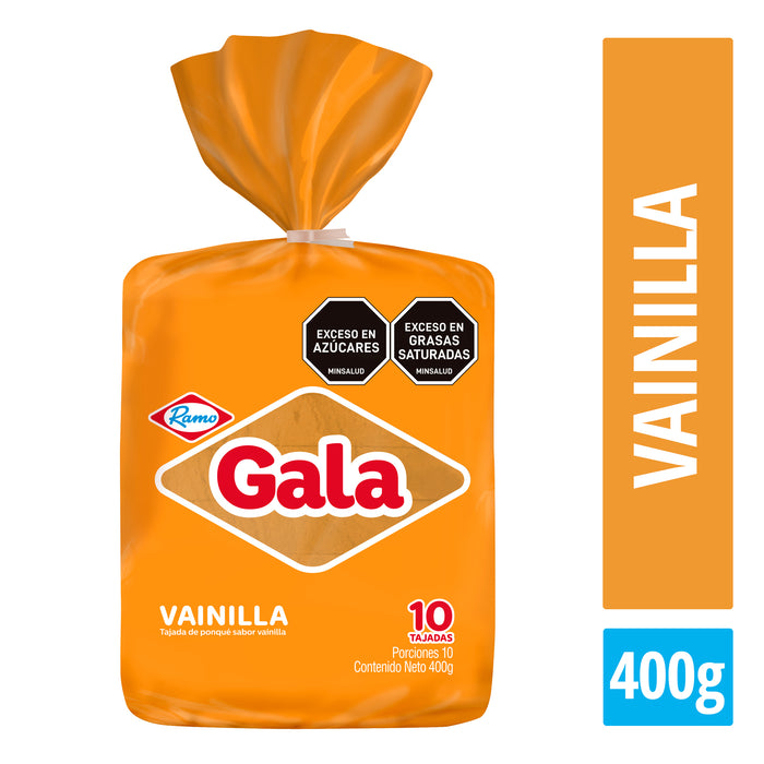 PONQUE BLOQUE GALA RAMO 400G VAINILLA