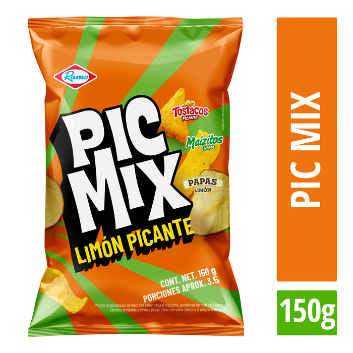 PASABOCAS PICMIX LIMON PICANTE 150G