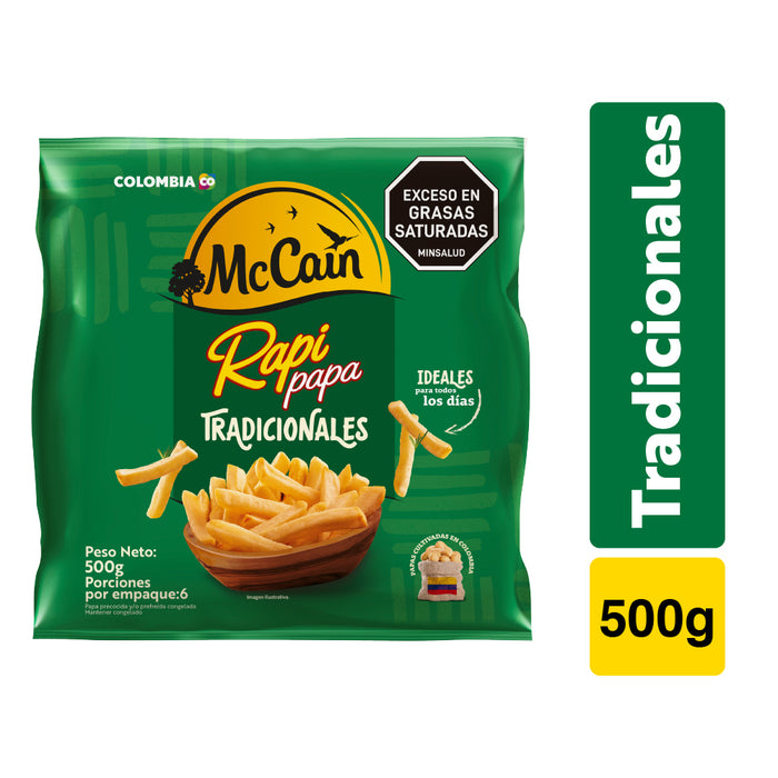 PAPA TRAD 500G MCCAIN RAPIPAPA