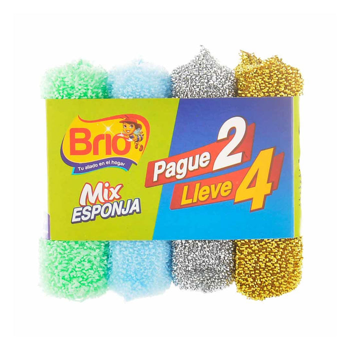 MIX ESPONJA PAGUE 2 LLEVE 4