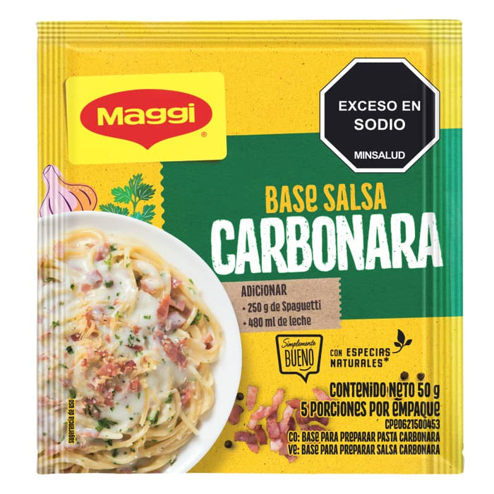 DELICIA MAGGI 50G PASTA CARBONARA