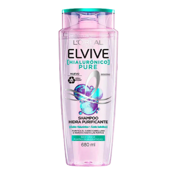 SHAMPOO ELVIVE 680M ACIDO HIALURON PURE