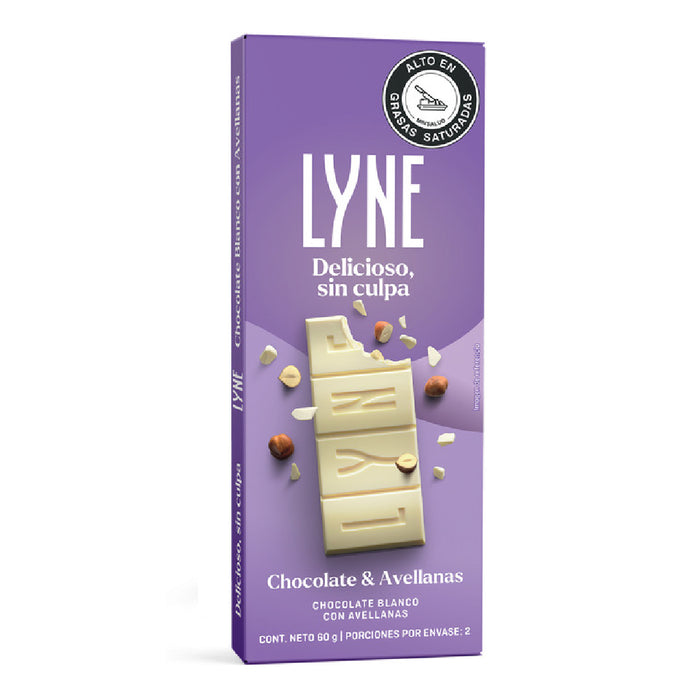 Chocolatina LYNE Blanc Ave 4plegx10unx60gr