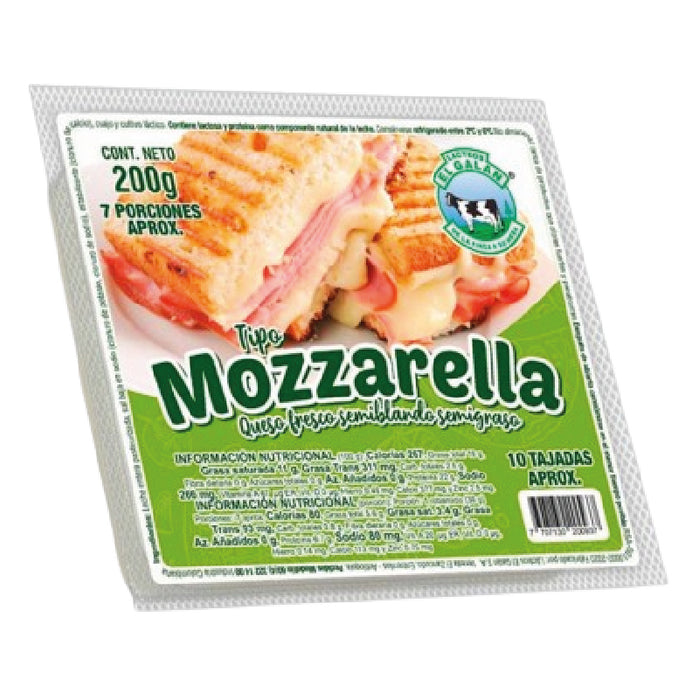 QUESO GALAN 7U 200G MOZARELLA TAJADO