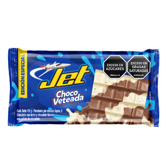 JET CHOCO VETEADA 150G