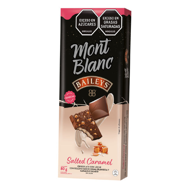 CHOCOLATE CON LECHE MONT BLANC 80G