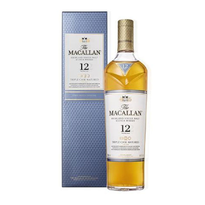 WHISKY MACALLAN 750C 12 ANOS TRIPLE CASK