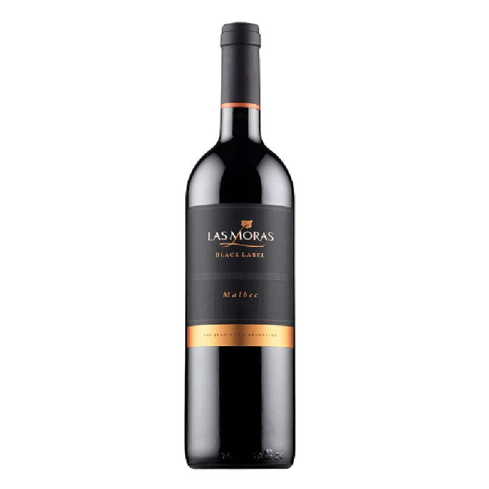 VINO LAS MORAS RESERVA 750ML BLACK MALBE