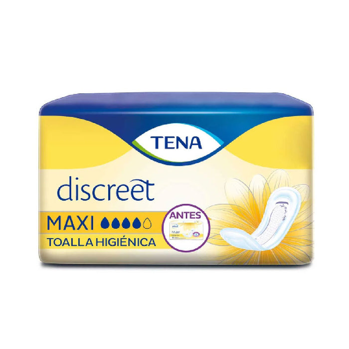 TOALLA TENA 10 U MAXI DISCREET