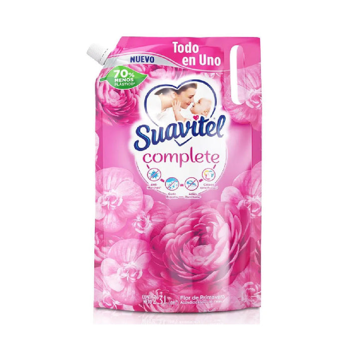 SUAVIZANTE SUAVITEL COMPLETE FLOR DE PRIMAVERA 2.3L