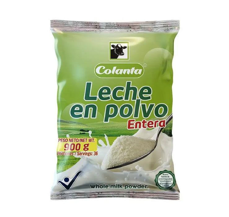 LECHE COLANTA 900G POLVO ENTERA