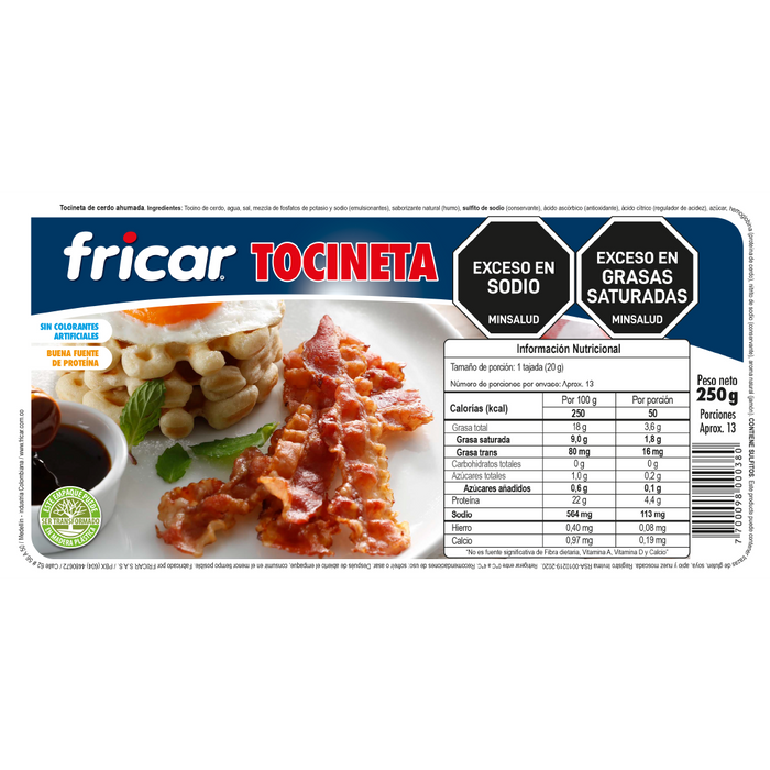 TOCINETA - 250g FRICAR            