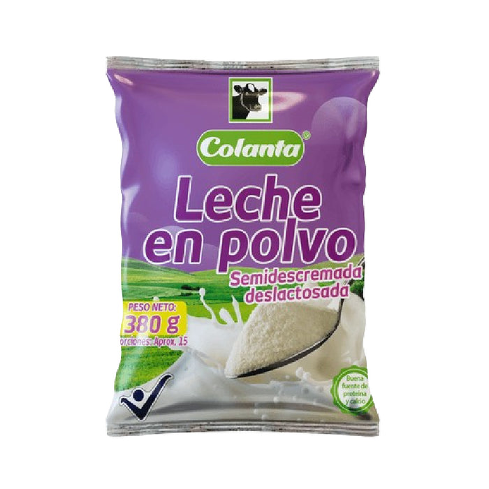 LECHE EN POLVO COLANTA SEMIDES/DESLAC 380G