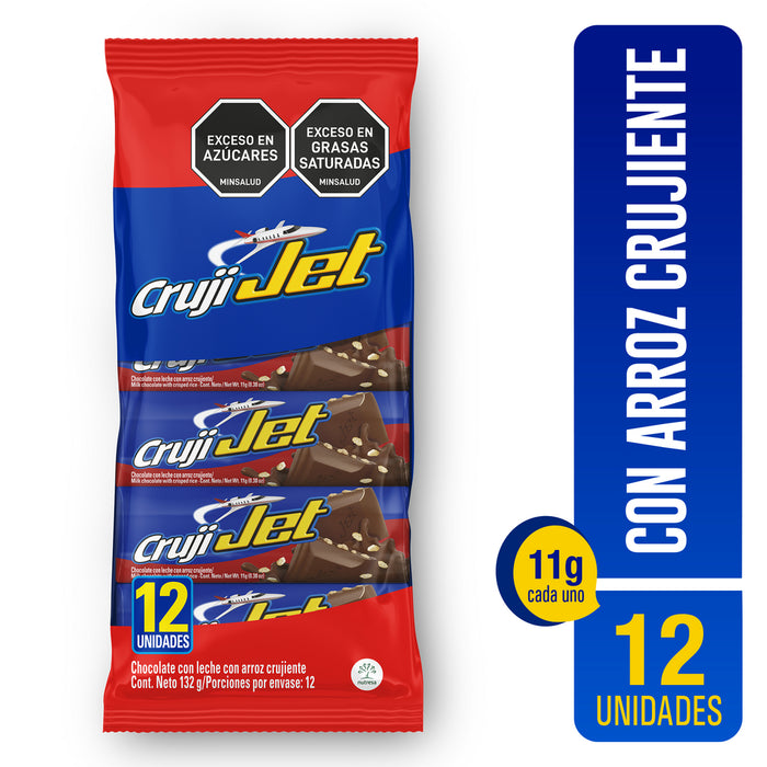 CHOCOLATINA JET 12U 132G CRUJI