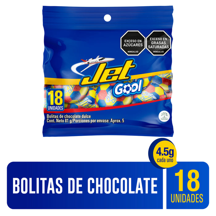 CHOCOLATINA JET 18U 81G GOOL