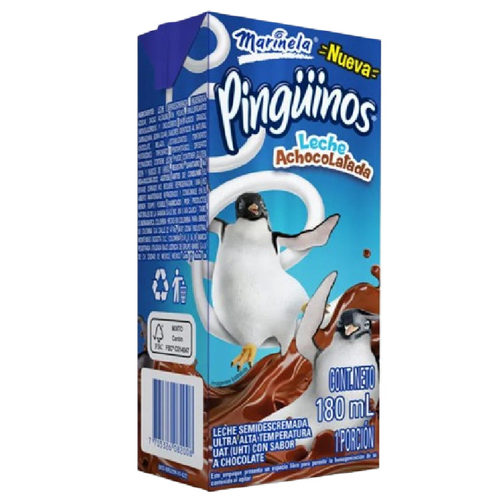 LECHE ACHOCOLATADA PINGUINOS 180ML