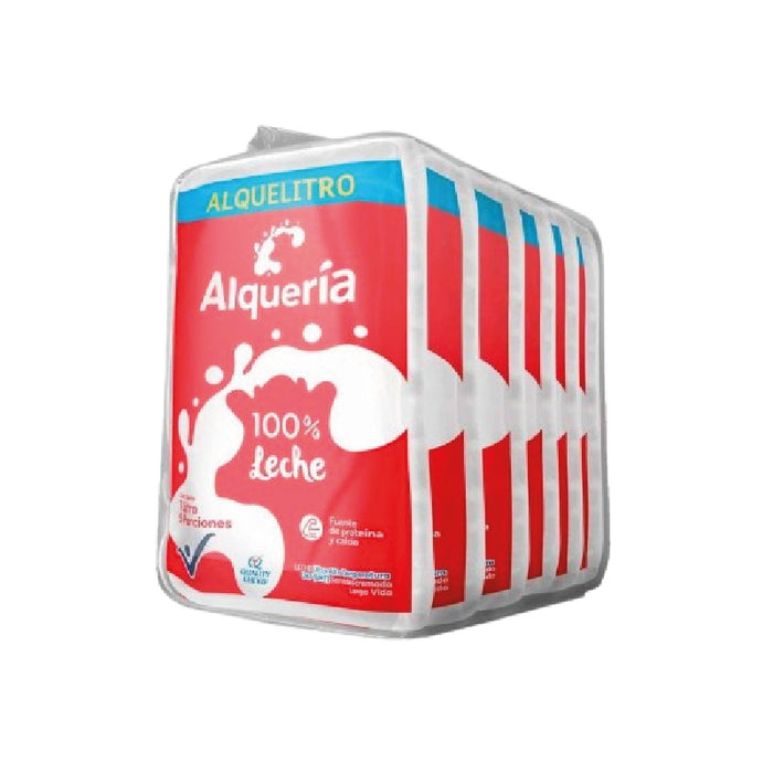 LECHE ALQUERIA 6U 6000ML ALQUELITRO