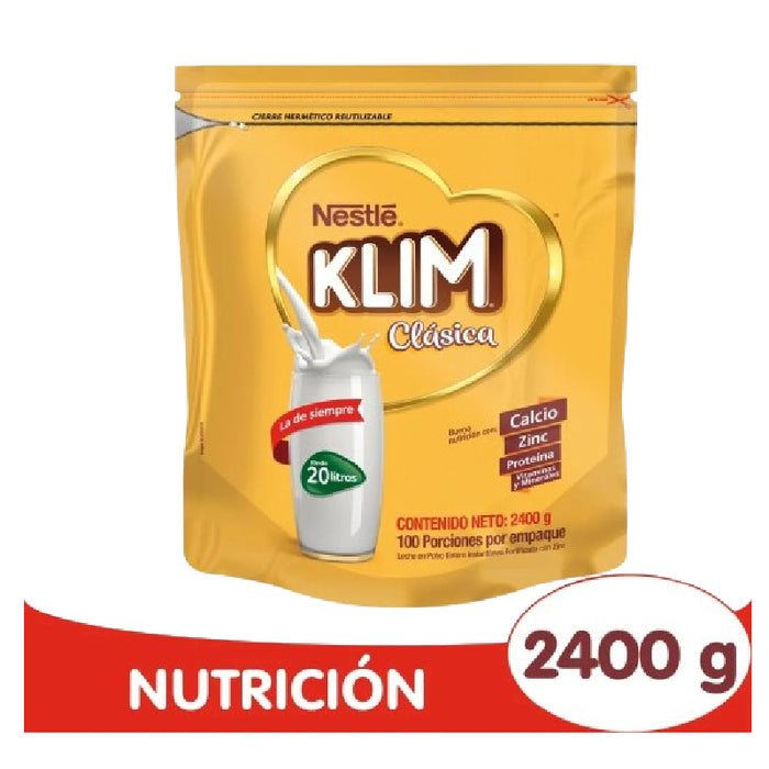 LECHE KLIM 2400G FORTIFICADA CLAS