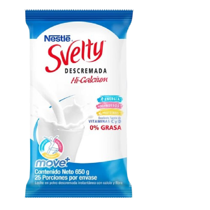 LECHE SVELTY MOVE 650G DESCREMADA