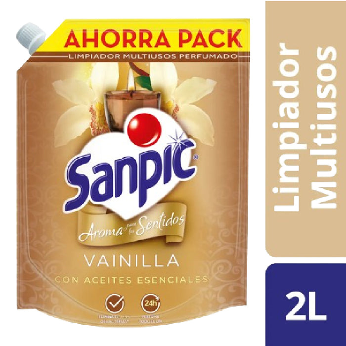 LIMPIADOR SANPIC 2000ML VAINILLA