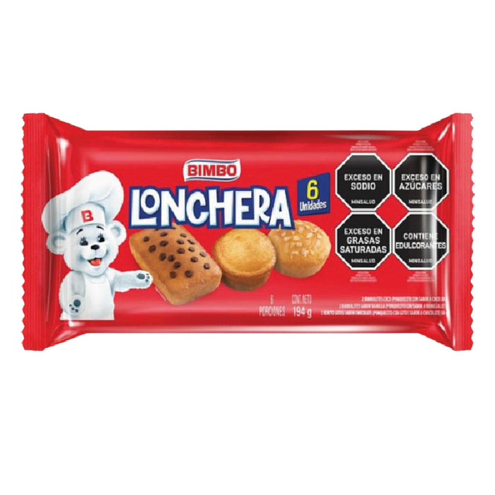 LONCHERA BIMBO 6U 194G PONQUESITO