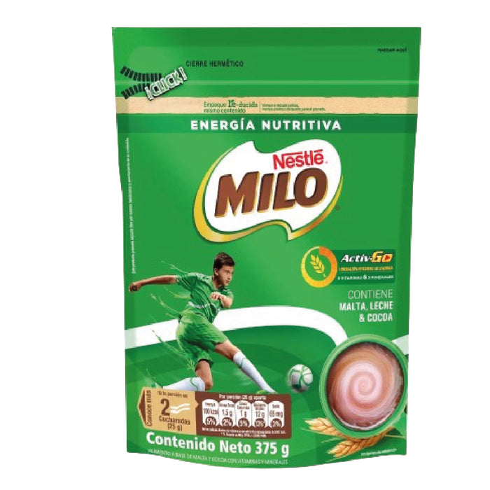 MILO NESTLE 375GENERGIA NUTRITIVA