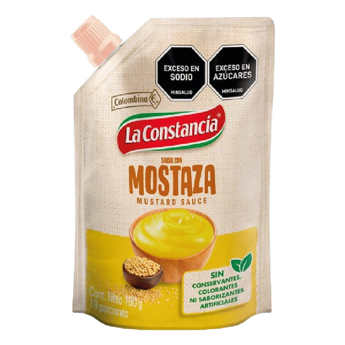 MOSTAZA CONSTANCIA 190G DOY PACK