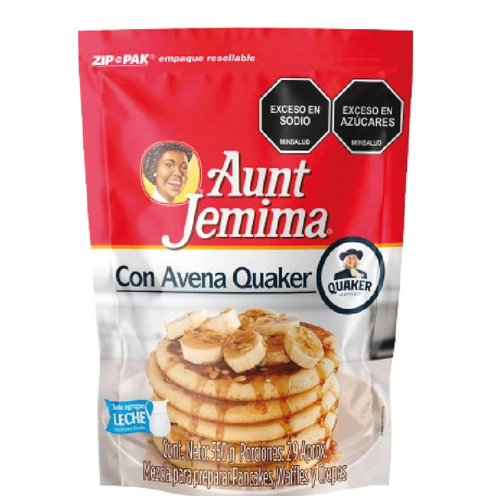 MEZCLA PANCAKES AUNT JEMIMA 275G AVENA