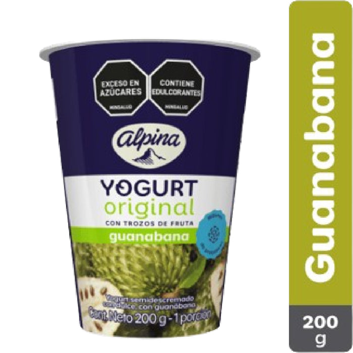 YOGURT ALPINA 200G GUANABANA